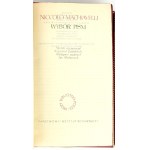 MACHIAVELLI - SCRITTI SCELTI; IL PRINCIPE DI CUOIO