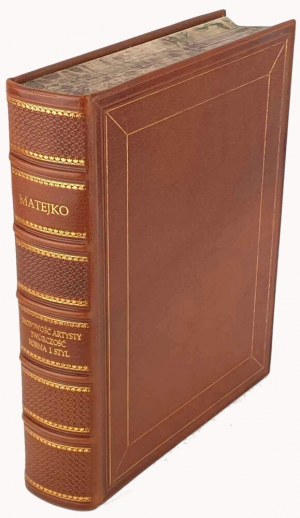 TRETER- MATEJKO Personality of the artist Creativity Form and style SETS OF FIGURES 1939 FOLIO format BINDING