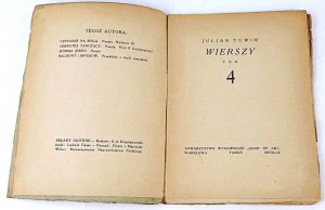 TUWIM - POEZY Volume 4