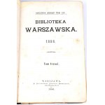 BIBLIOTECA DI VARSAVIA 1886 vol III, Karol Marx