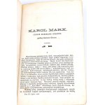 BIBLIOTECA DI VARSAVIA 1886 vol III, Karol Marx