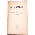 KACZKOWSKI - TEKA NIECZUI. Paryż 1883