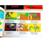 MAKUSZYŃSKI AND VALENTYNOWICZ - SET OF 4 COMICS: AWANTURY I WYBRYKI MAŁEJ MAŁPKI FIKI-MIKI, ADVENTURES OF MATOŁEK GOAT, WANDA LIES IN OUR LAND, O WAWELSKI SMOK. Krakow 1973-76