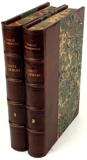 SIENKIEWICZ- DOPISY Z AFRIKY sv. 1-2 vyd. 1893