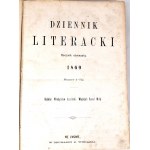 ŁOZIŃSKI - LITERARY DAUGHTER 1869, first editions of Asnyk, Napoleon