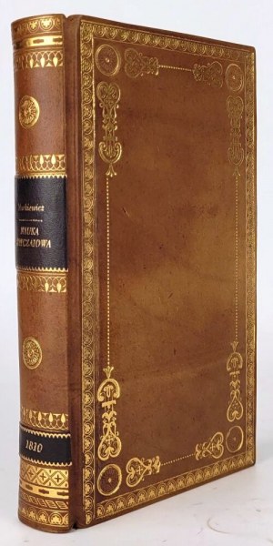 [PŘÍRUČKA DOBRÝCH MRAVŮ] MARKIEWICZ - NAUKA OBYCZAIOWA O OBRZYDZENIU WYSTĘPKÓW 1810