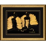 Joanna Sarapata, Two ballerinas in gold I, 2025
