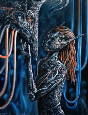 Maciej Cieśla, Rusalka and faun, 2025