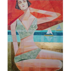 Sandra Chojnowska, Na plaży, 2025