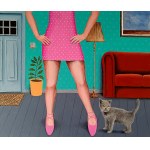 Tomasz Radecki, Girl with a Cat, 2025