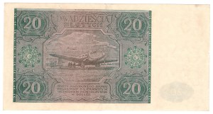 20 zloty 1946, series B
