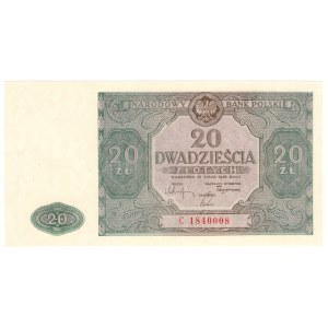 20 złotych 1946, seria C