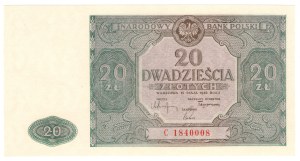 20 zloty 1946, series C