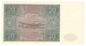 20 zloty 1946, series C