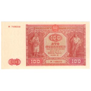100 złotych 1946, seria M - kolekcja Lucow