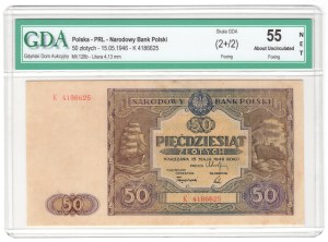 50 zloty 1946, series K