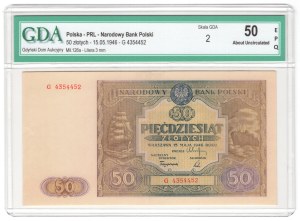50 zloty 1946, series G