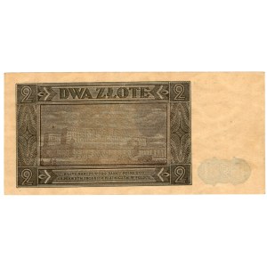 2 złote 1948, seria W - rzadsza jednoliterowa seria, kolekcja Lucow