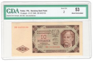 10 gold 1948, BD series