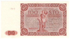 100 zloty 1947, G series
