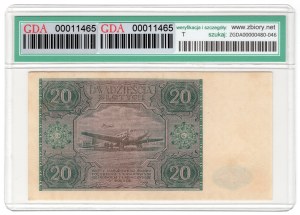 20 zloty 1946, series A