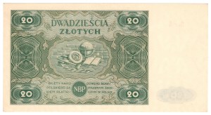 20 zloty 1947, series A
