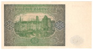 500 zloty 1946, series C