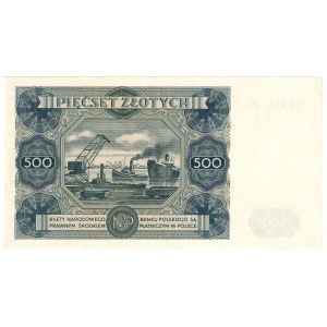 500 złotych 1947, seria Z2