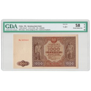 1000 złotych 1946, seria Wb.
