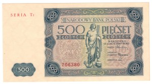 500 zloty 1947, T2 series
