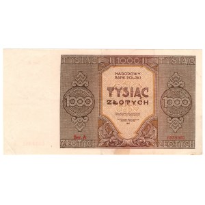 1000 zotych 1945, seria A