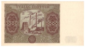1000 zloty 1947, series C