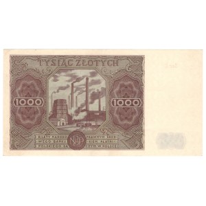 1000 złotych 1947, seria E