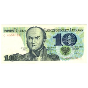 10 Złotych, 1982, seria C