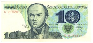 10 Gold, 1982, Series D