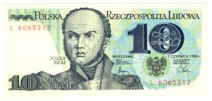 10 Gold, 1982, L series