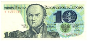 10 Gold, 1982, R series