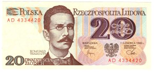 20 Gold, 1982, AD series