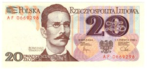 20 Gold, 1982, AF series