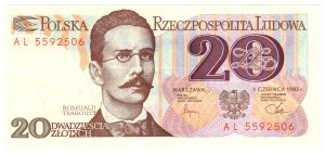 20 Gold, 1982, AL series