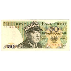 50 Złotych, 1975, seria AC