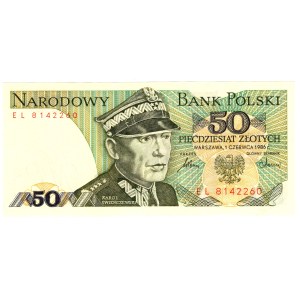 50 Złotych, 1986, seria EL