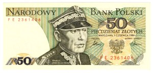 50 Gold, 1986, FE series