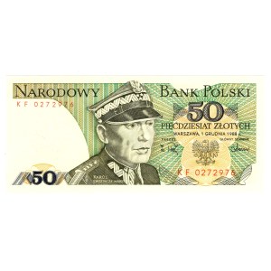 50 Złotych, 1988, seria KF