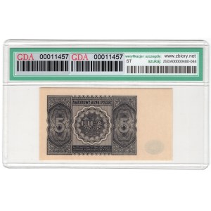 5 Złotych 1946