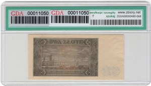 2 Gold 1948, E series - rare single letter series