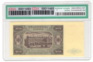 20 Gold 1948, KE series, MODEL.