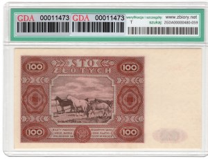 100 Zlotys 1947, Series C