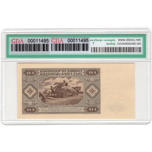 10 Złotych 1948, seria AY
