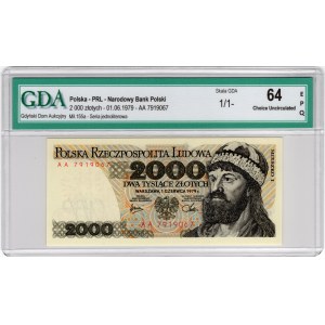 2000 Oro 1979, serie AA